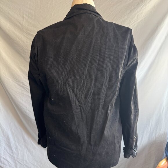 LFA Love x Fashion x Art New York Biker Zip Up Jacket | Color: Black | Size M - Picture 4 of 6